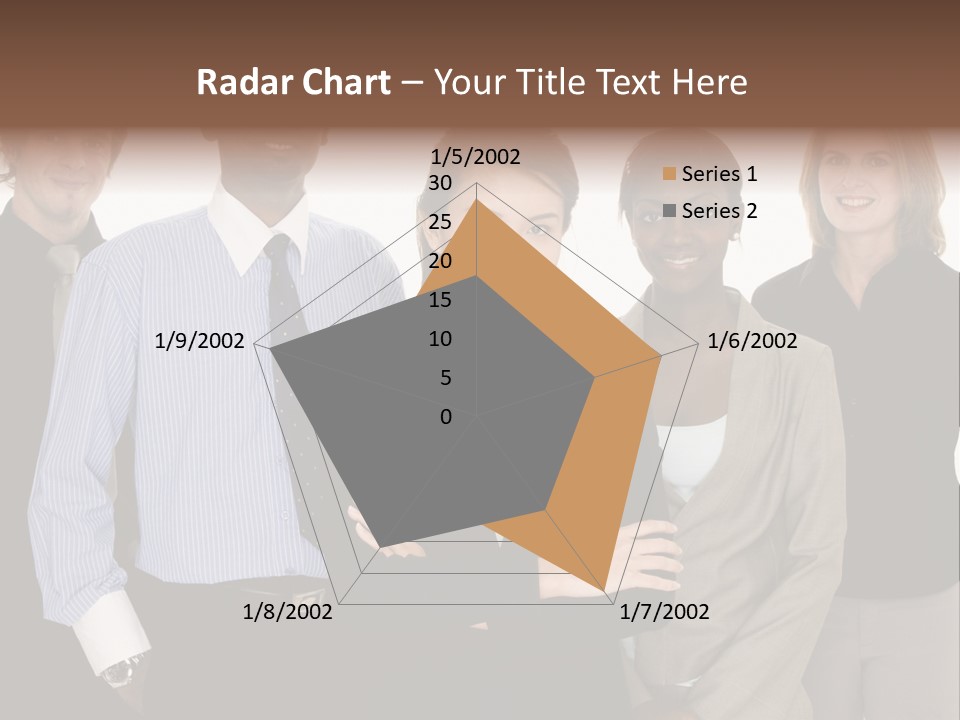 Large Black Fashionable PowerPoint Template