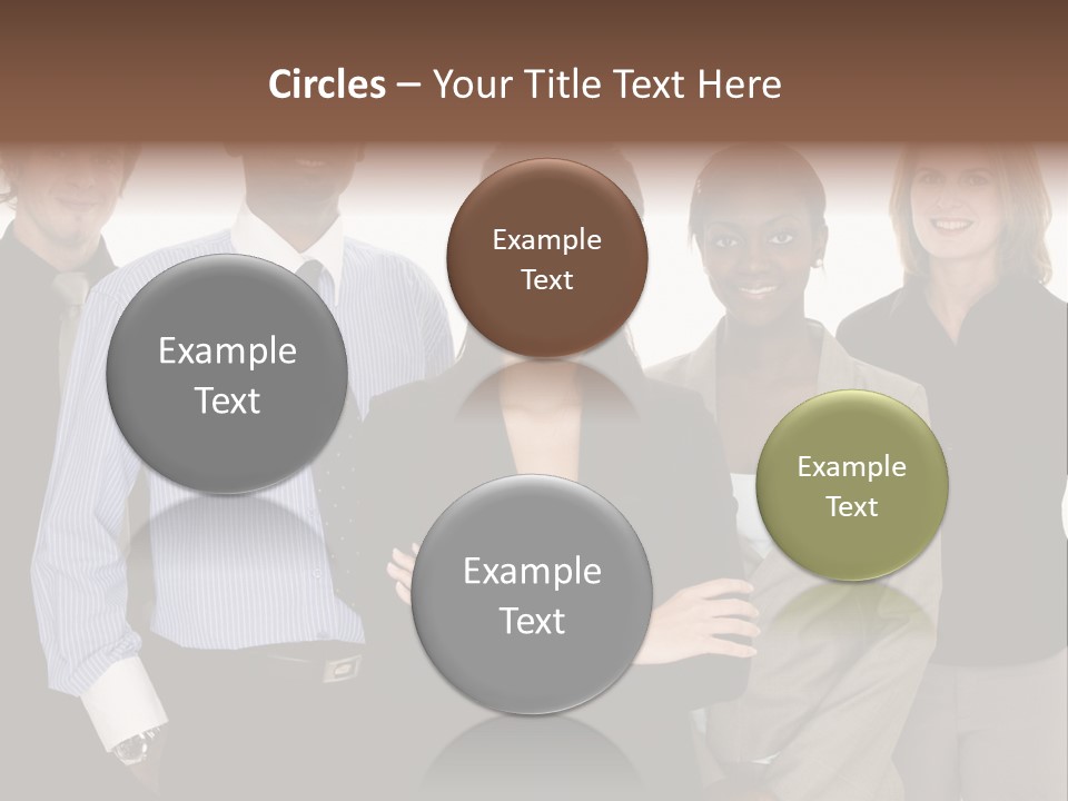 Large Black Fashionable PowerPoint Template