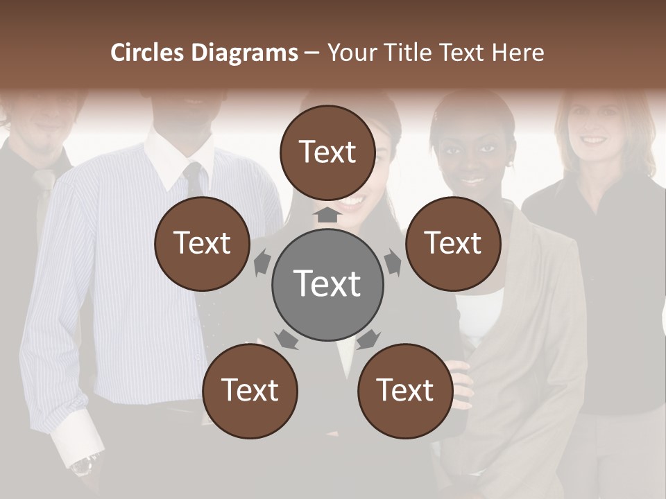 Large Black Fashionable PowerPoint Template