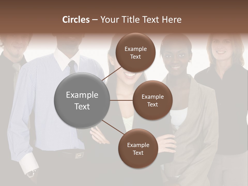 Large Black Fashionable PowerPoint Template