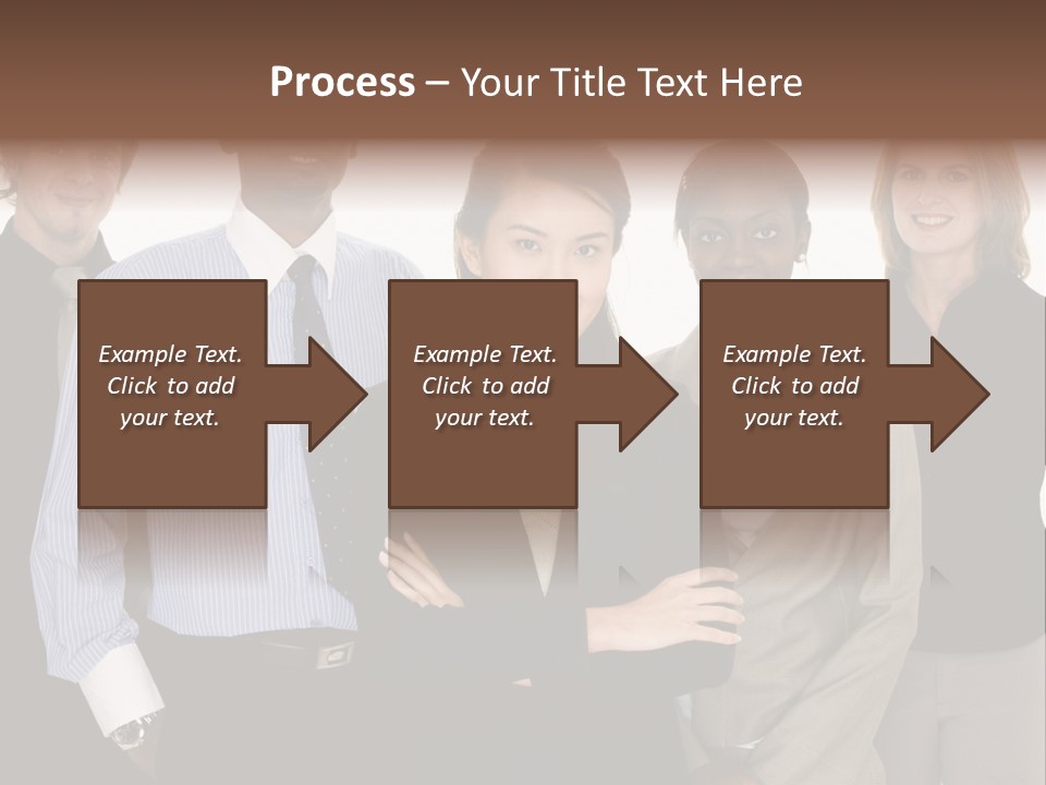 Large Black Fashionable PowerPoint Template