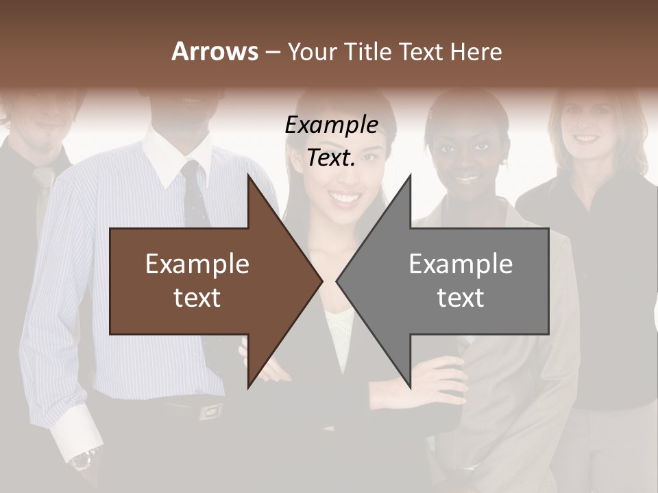 Large Black Fashionable PowerPoint Template