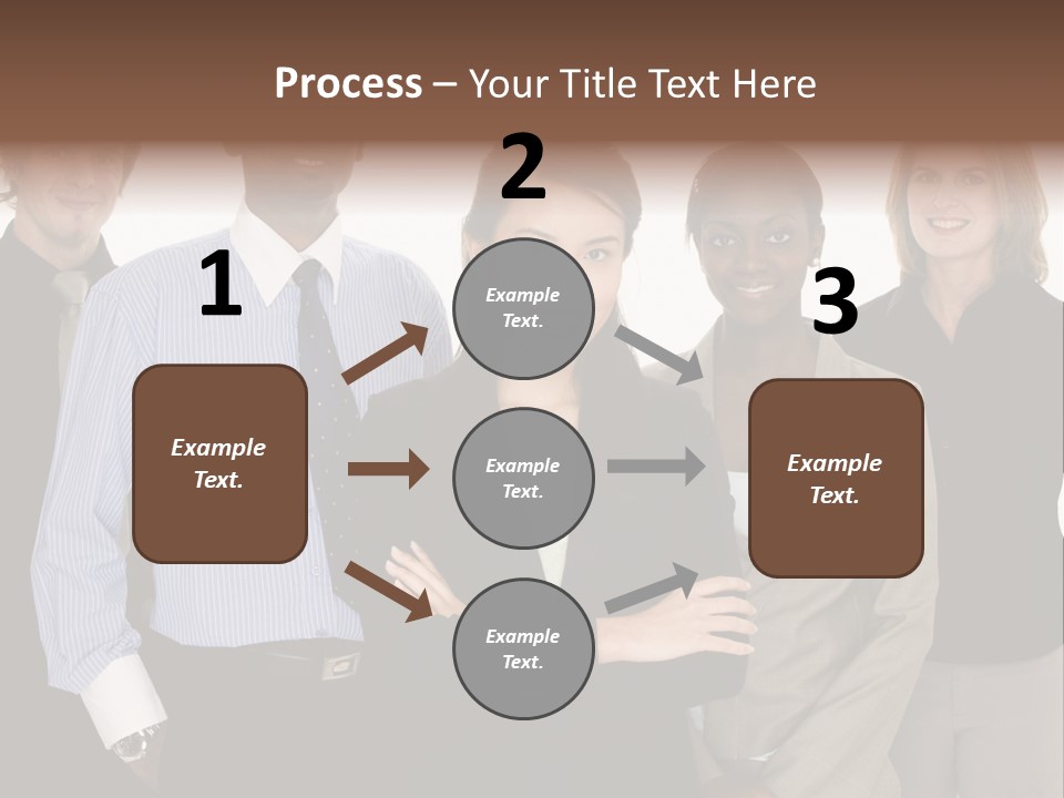 Large Black Fashionable PowerPoint Template