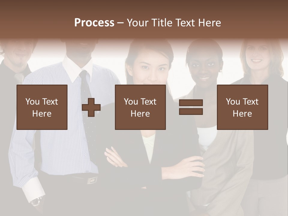 Large Black Fashionable PowerPoint Template