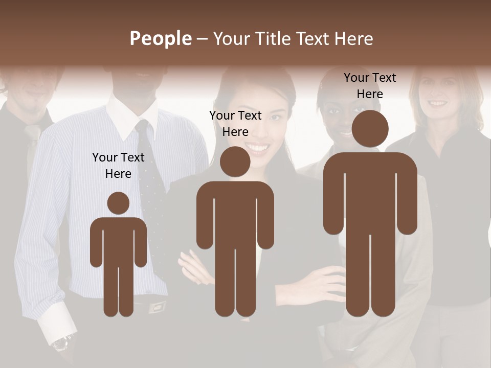 Large Black Fashionable PowerPoint Template