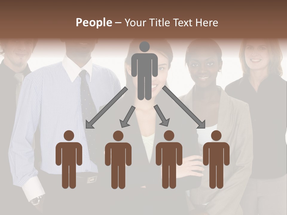 Large Black Fashionable PowerPoint Template