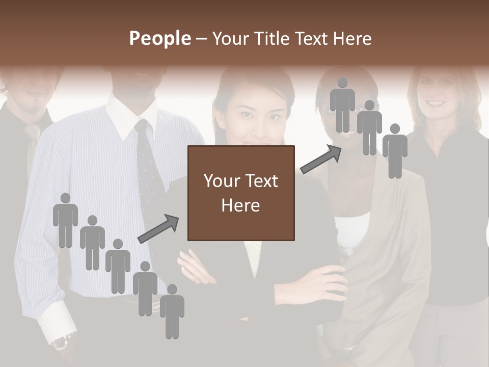 Large Black Fashionable PowerPoint Template