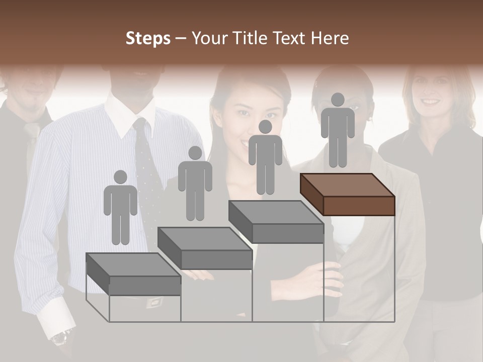 Large Black Fashionable PowerPoint Template