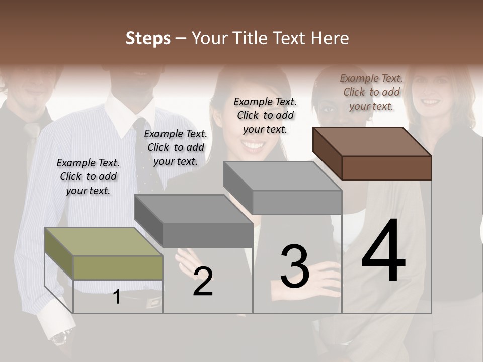 Large Black Fashionable PowerPoint Template