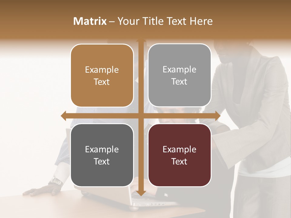 Businesswoman Female Business PowerPoint Template