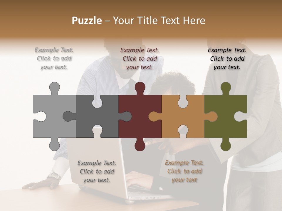 Businesswoman Female Business PowerPoint Template