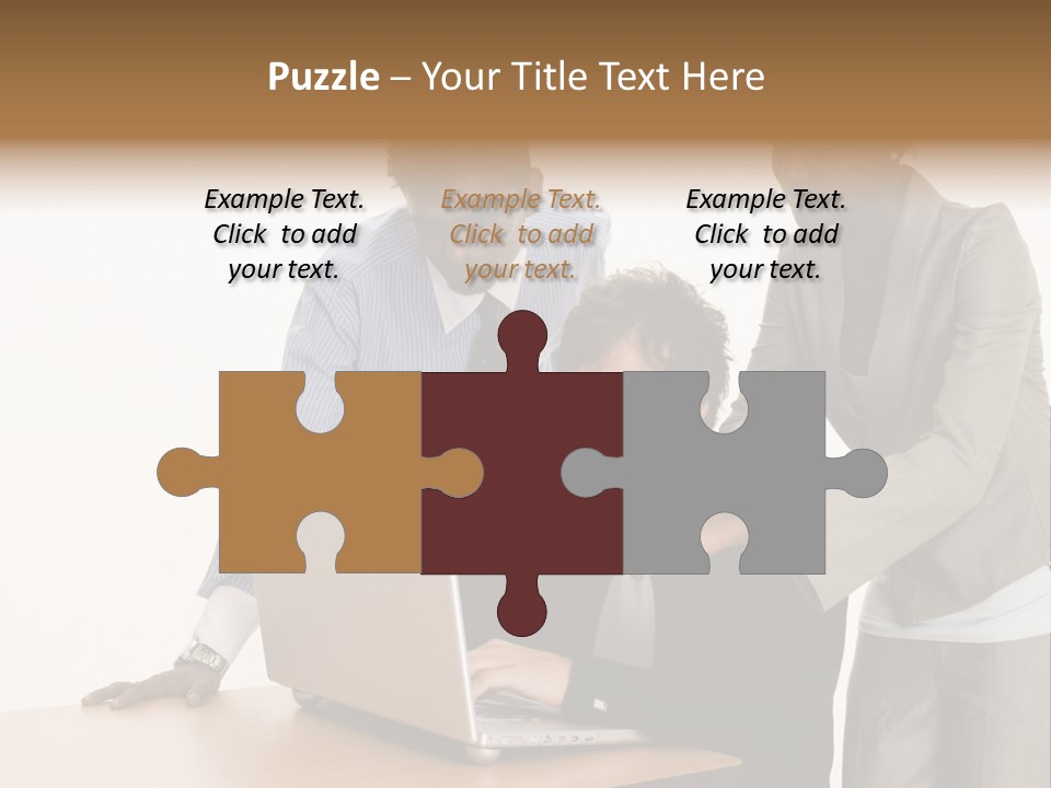 Businesswoman Female Business PowerPoint Template