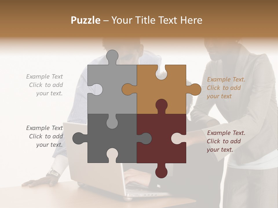 Businesswoman Female Business PowerPoint Template