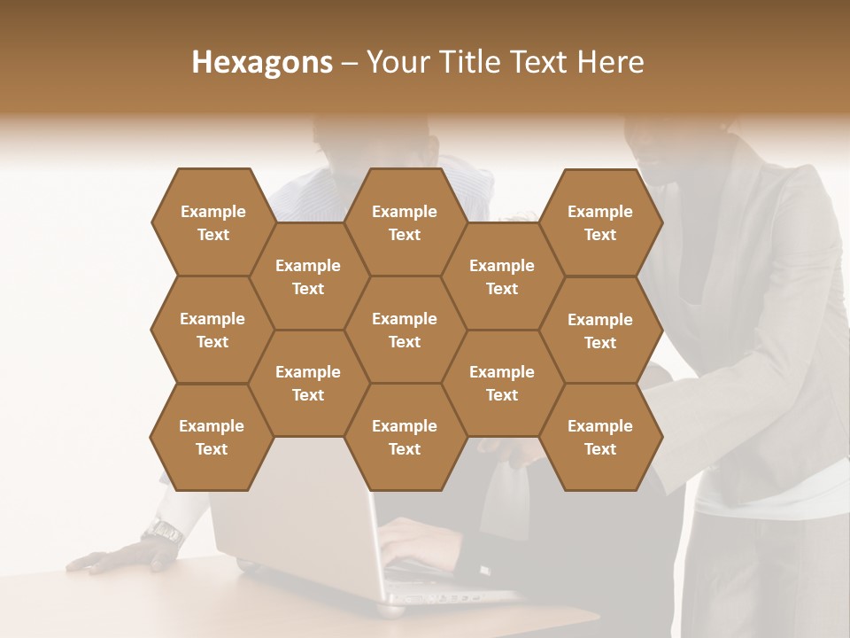 Businesswoman Female Business PowerPoint Template