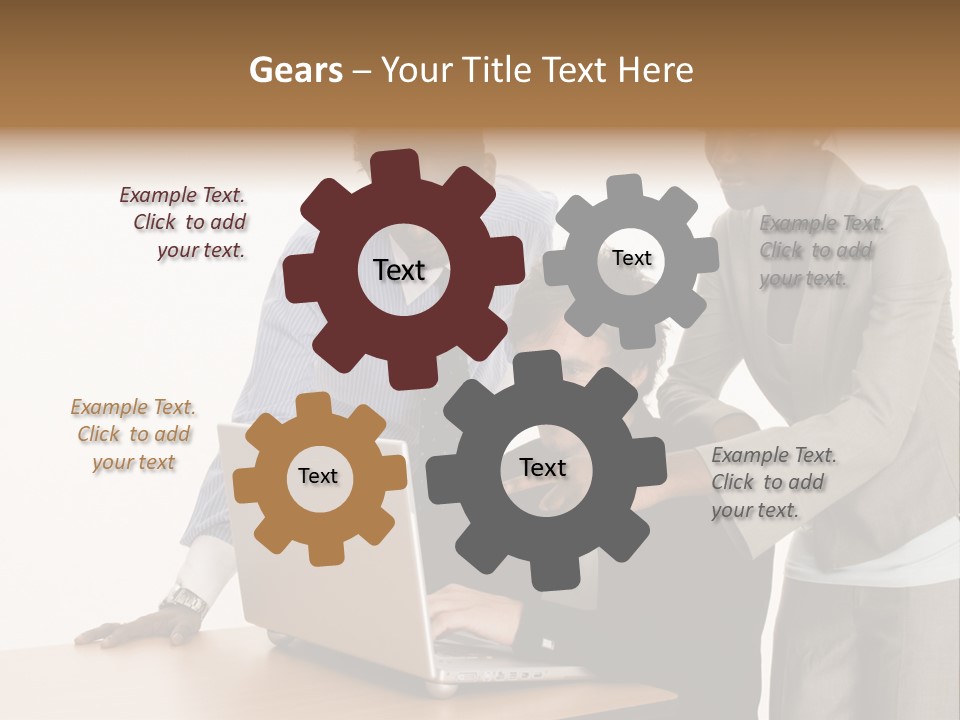 Businesswoman Female Business PowerPoint Template