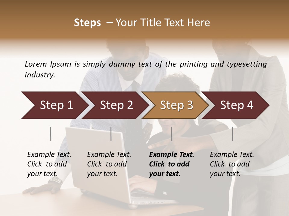 Businesswoman Female Business PowerPoint Template