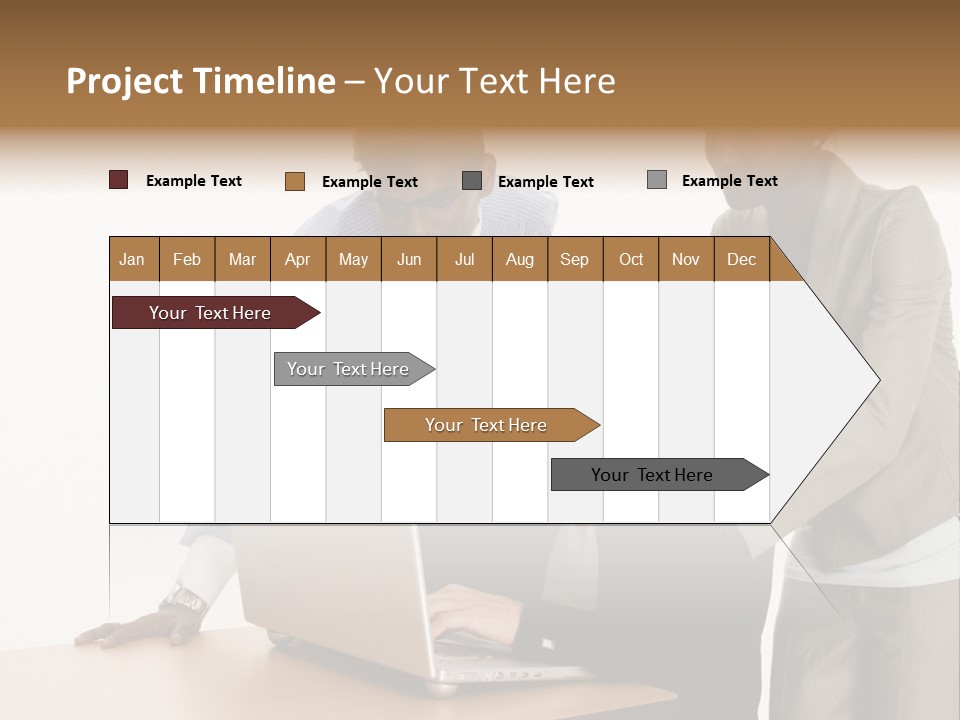 Businesswoman Female Business PowerPoint Template
