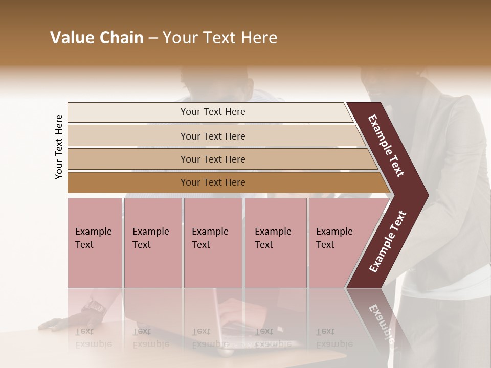 Businesswoman Female Business PowerPoint Template