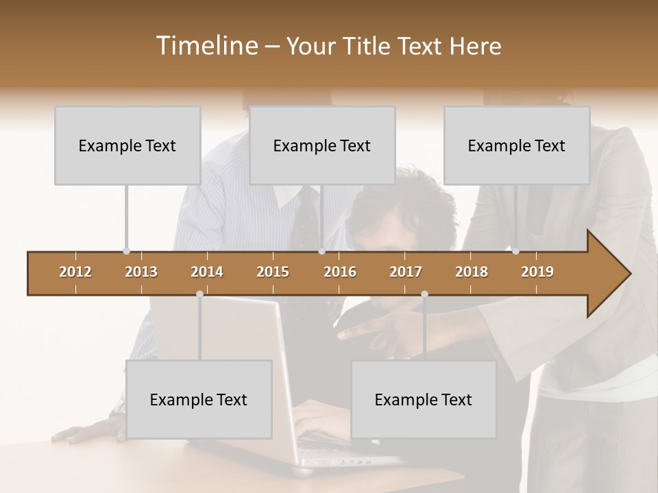 Businesswoman Female Business PowerPoint Template