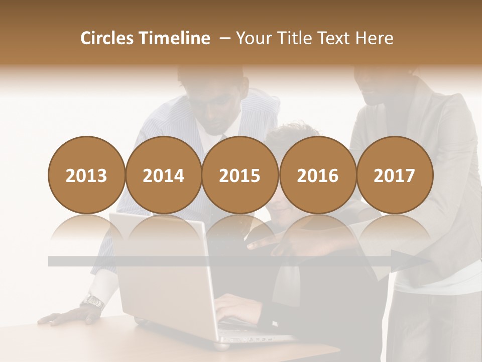 Businesswoman Female Business PowerPoint Template