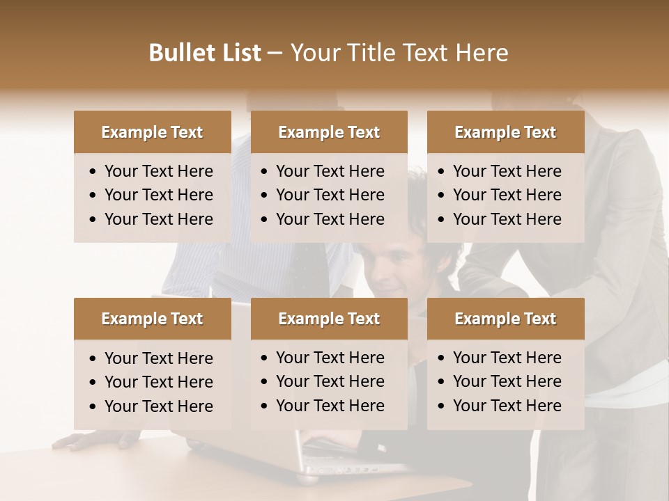 Businesswoman Female Business PowerPoint Template