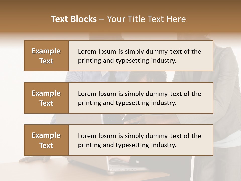 Businesswoman Female Business PowerPoint Template