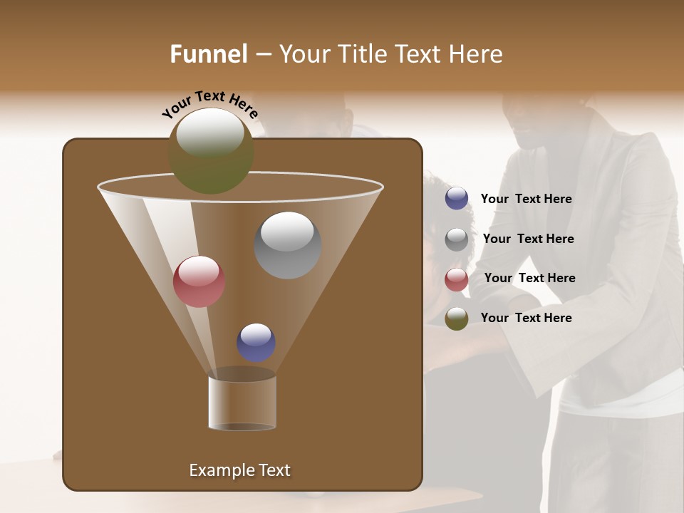 Businesswoman Female Business PowerPoint Template