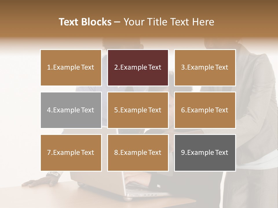 Businesswoman Female Business PowerPoint Template