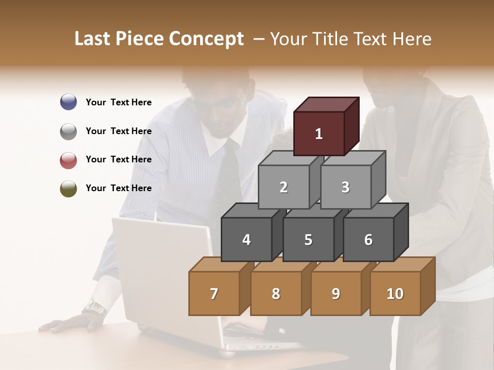 Businesswoman Female Business PowerPoint Template