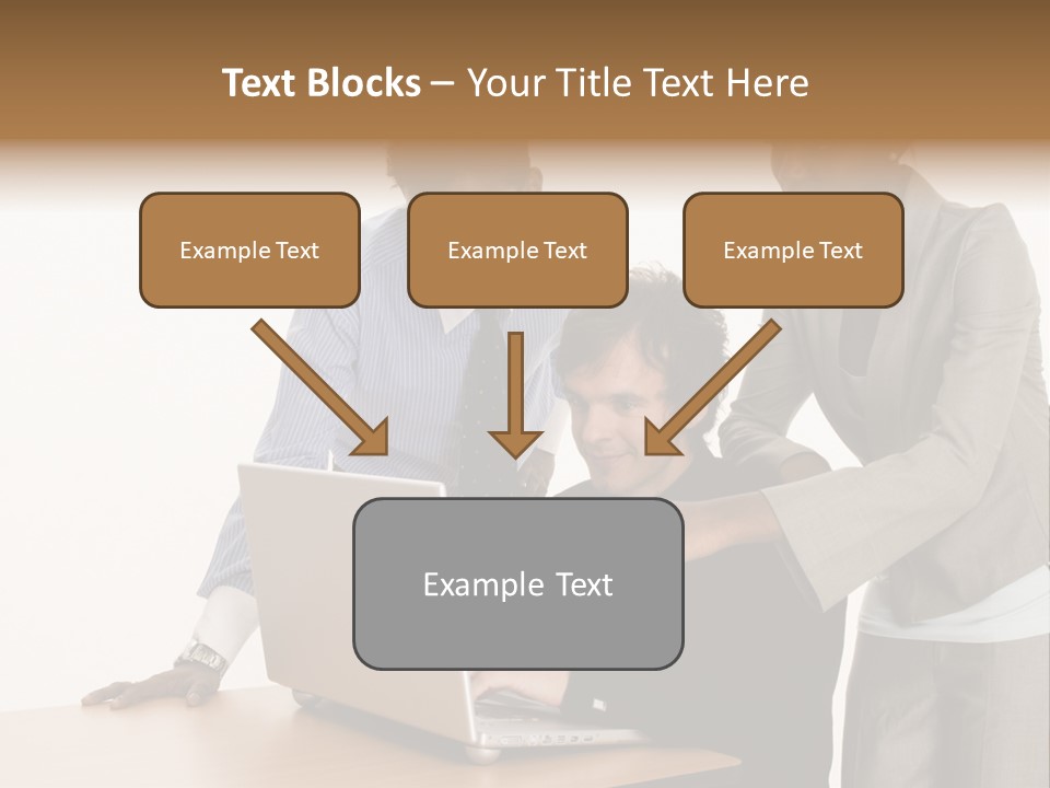 Businesswoman Female Business PowerPoint Template