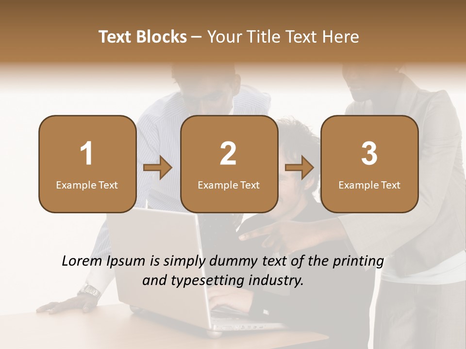 Businesswoman Female Business PowerPoint Template