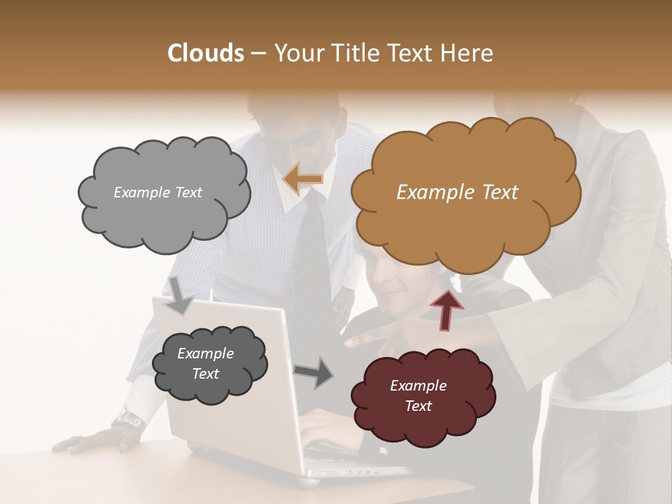 Businesswoman Female Business PowerPoint Template