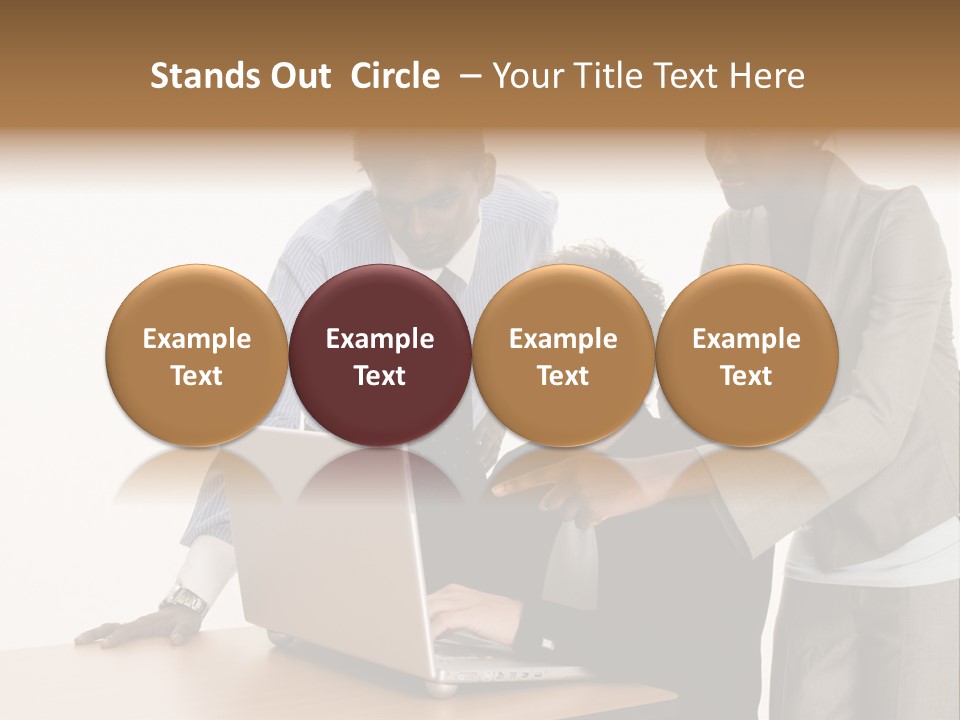 Businesswoman Female Business PowerPoint Template