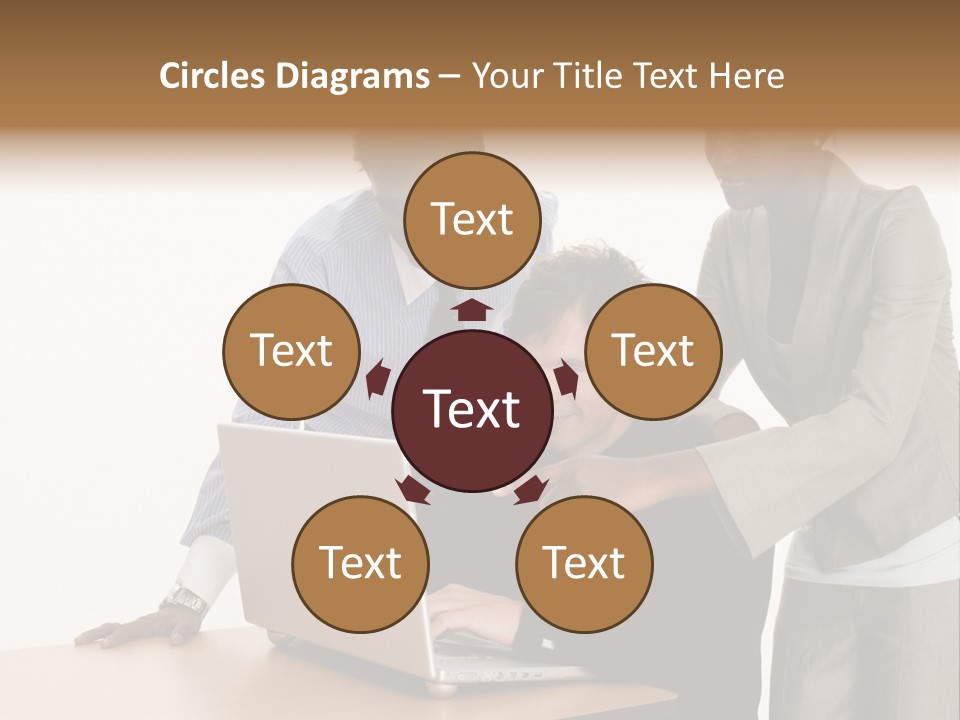 Businesswoman Female Business PowerPoint Template