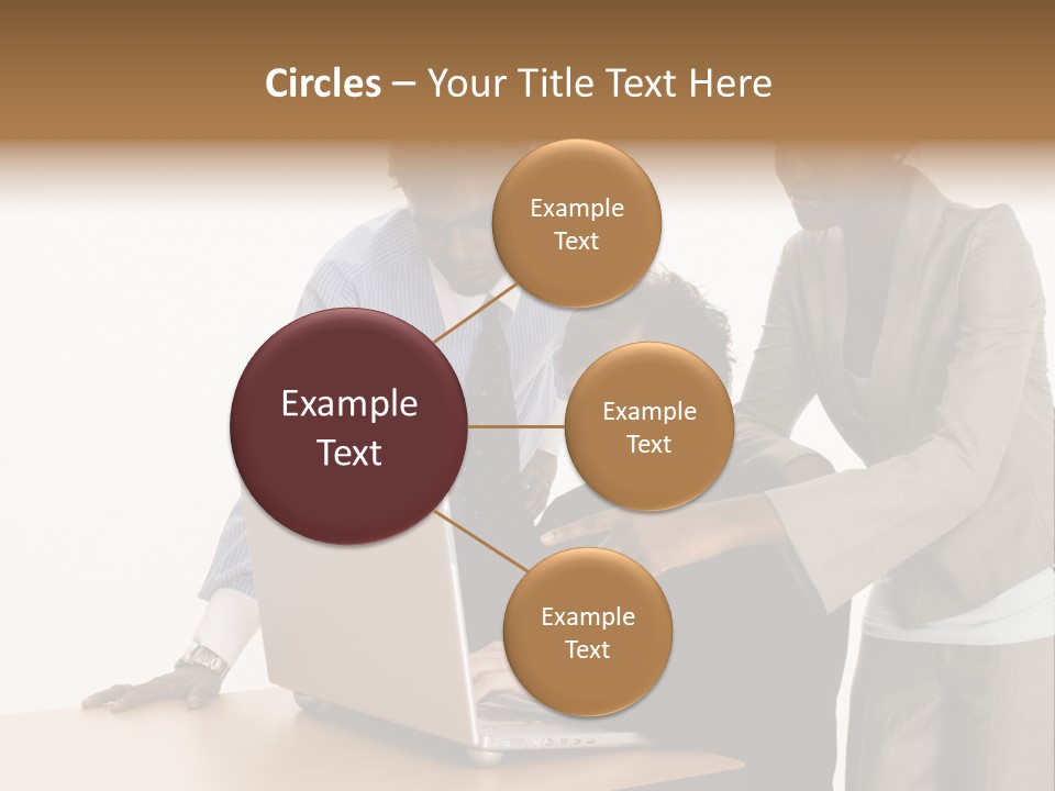 Businesswoman Female Business PowerPoint Template