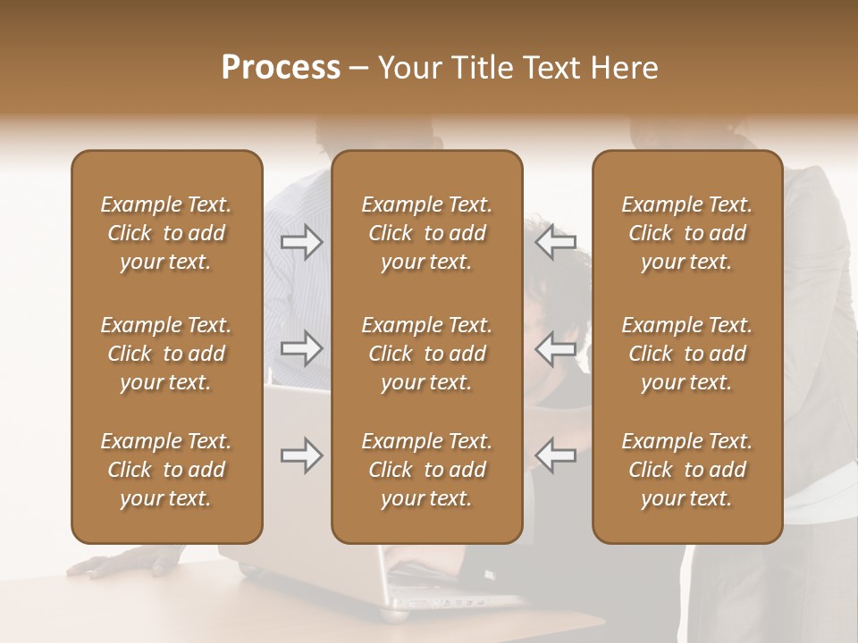 Businesswoman Female Business PowerPoint Template