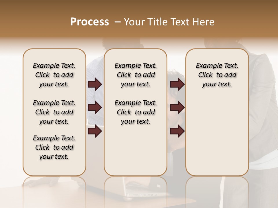 Businesswoman Female Business PowerPoint Template
