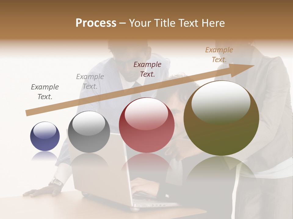 Businesswoman Female Business PowerPoint Template