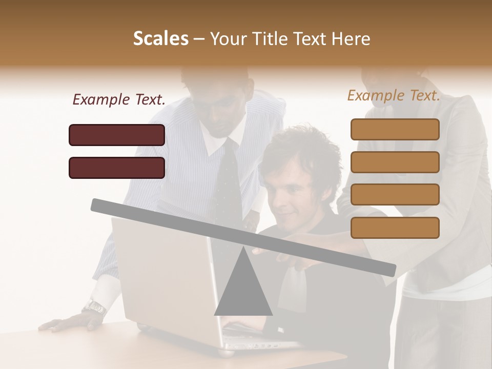 Businesswoman Female Business PowerPoint Template