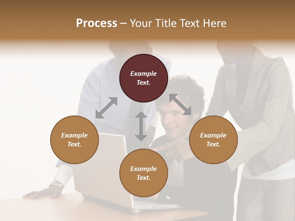 Businesswoman Female Business PowerPoint Template