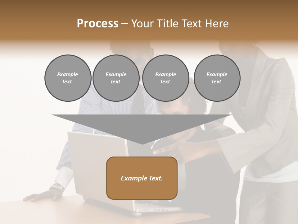 Businesswoman Female Business PowerPoint Template