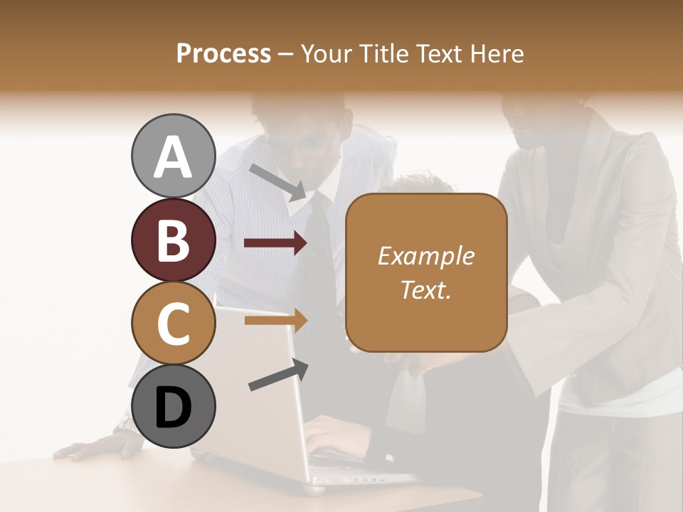 Businesswoman Female Business PowerPoint Template