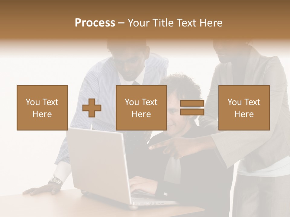 Businesswoman Female Business PowerPoint Template