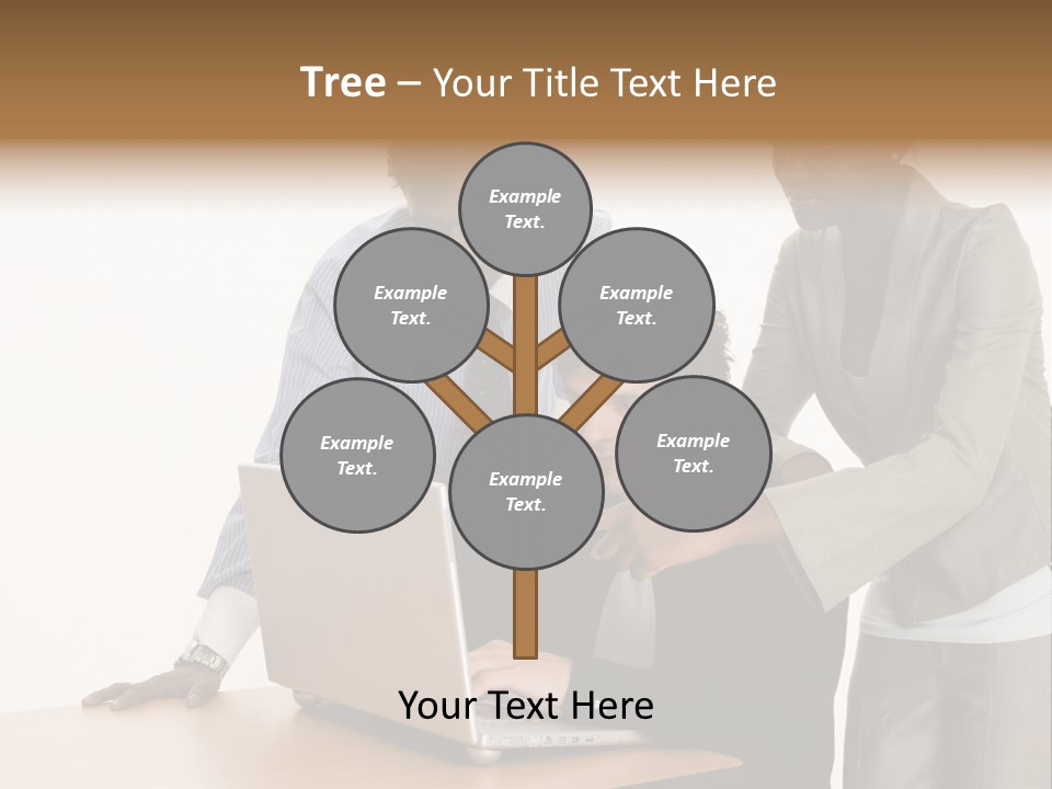 Businesswoman Female Business PowerPoint Template