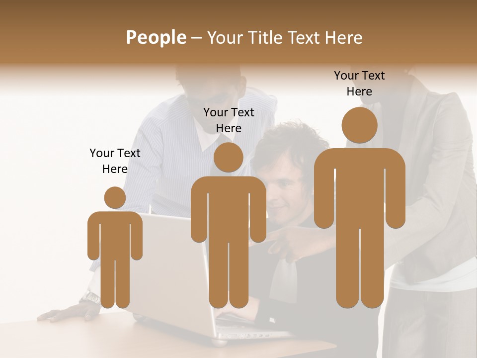 Businesswoman Female Business PowerPoint Template