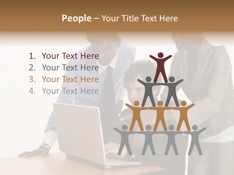 Businesswoman Female Business PowerPoint Template