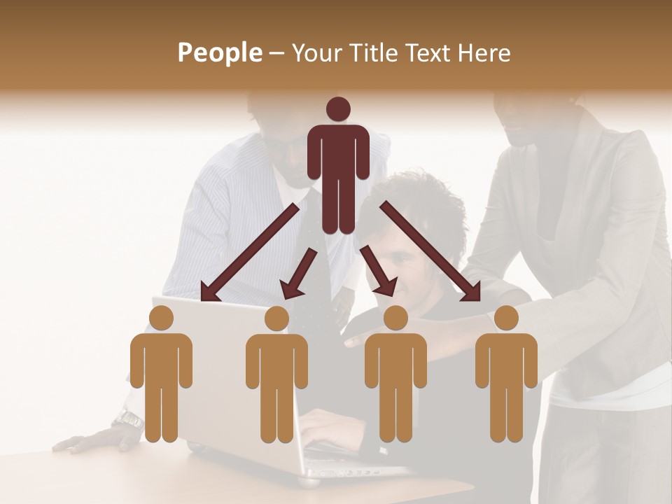 Businesswoman Female Business PowerPoint Template