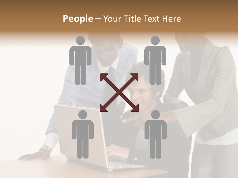 Businesswoman Female Business PowerPoint Template