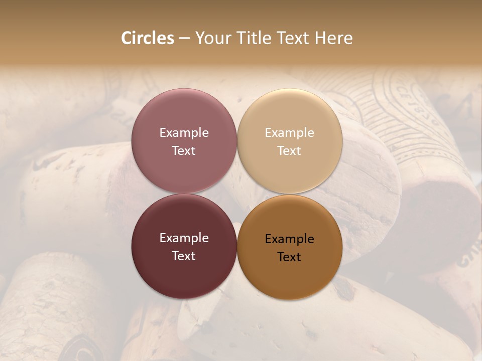 Drink Wood Grape PowerPoint Template