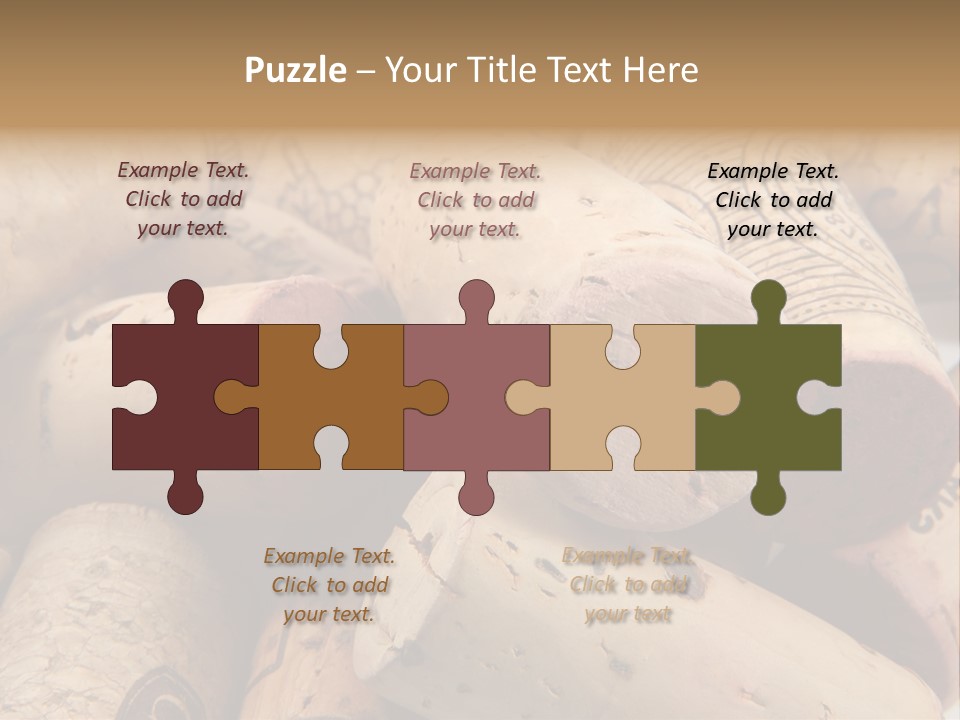 Drink Wood Grape PowerPoint Template